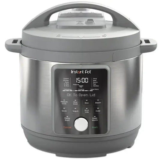 Instant Pot - 6QT Duo Plus Multi-Use Pressure Cooker with Whisper-Quiet Steam Release - Gray