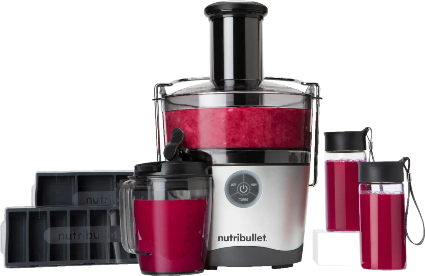 NutriBullet - Centrifugal Juicer Pro NBJ50200 - Silver