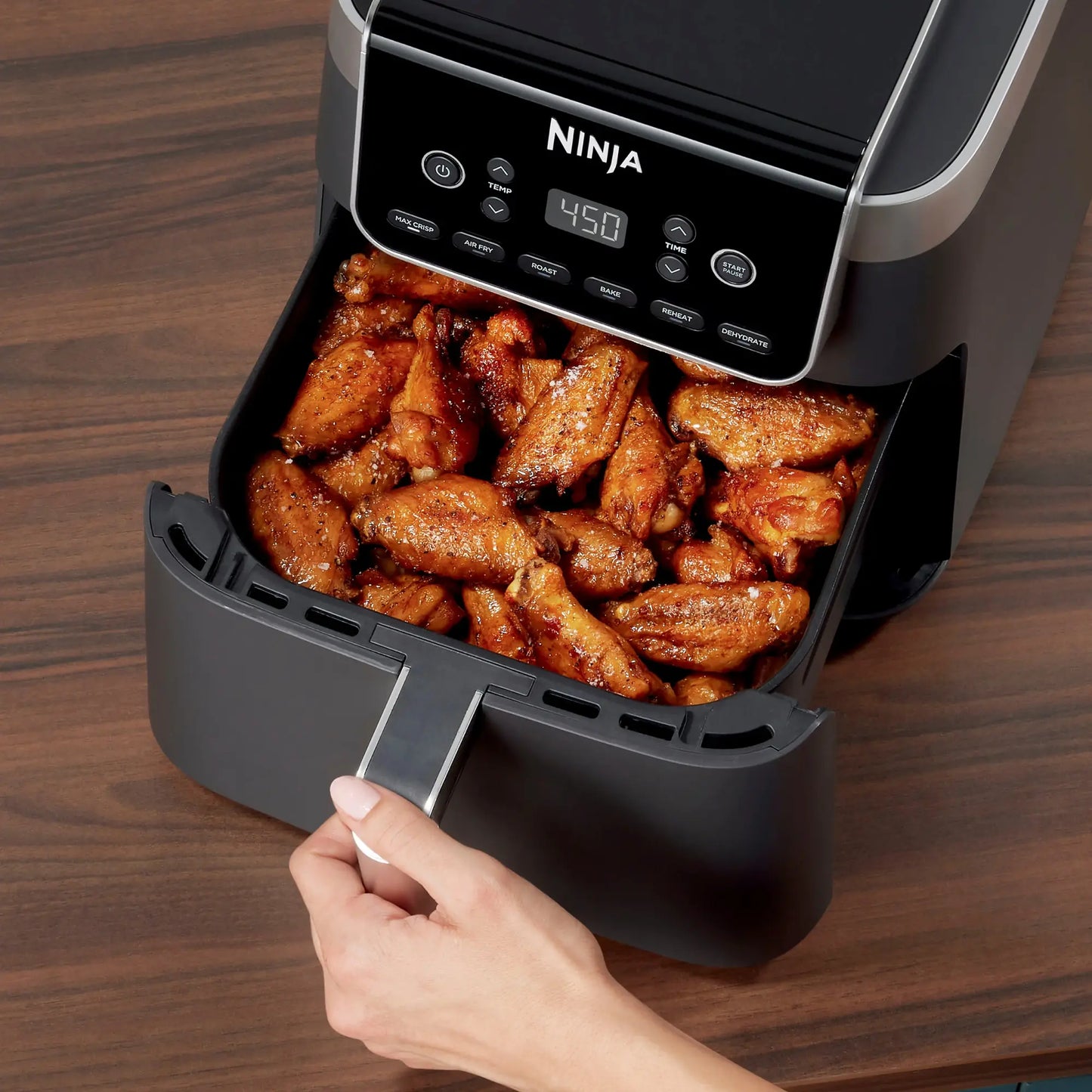 Ninja - Air Fryer Pro XL 6-in-1 with 6.5 QT Capacity - Gray