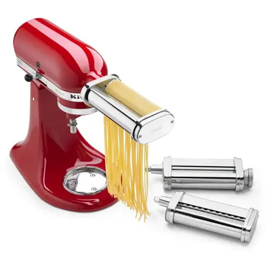 KSMPRA Pasta Roller Attachments for Most KitchenAid Stand Mixers - Stainless Steel