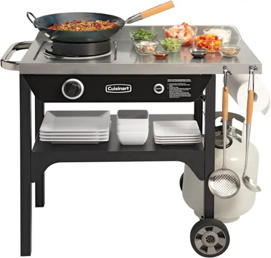 Cuisinart - Outdoor Wok Station - Black