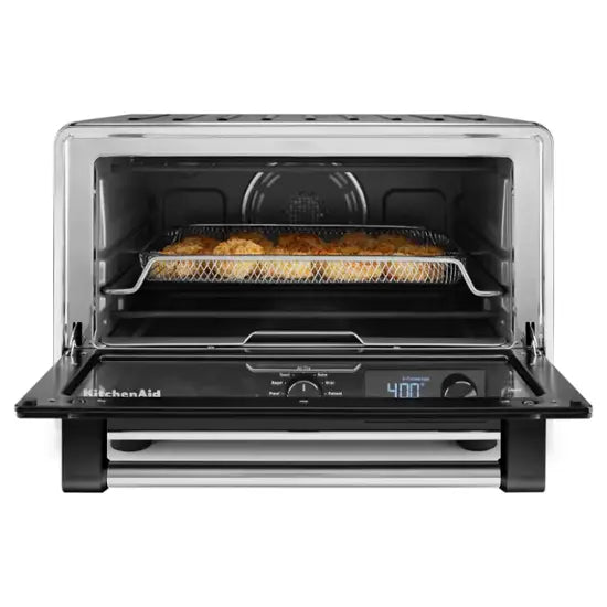 KitchenAid - Digital Countertop Oven with Air Fry - KCO124 - Black Matte