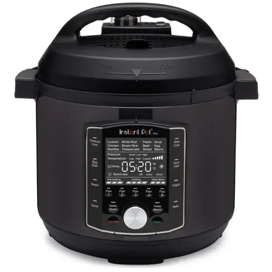 Instant Pot - 8Qt Pro Electric Pressure Cooker - Black