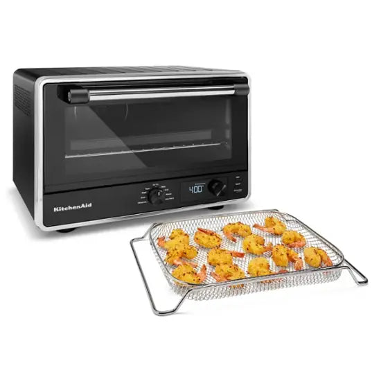 KitchenAid - Digital Countertop Oven with Air Fry - KCO124 - Black Matte